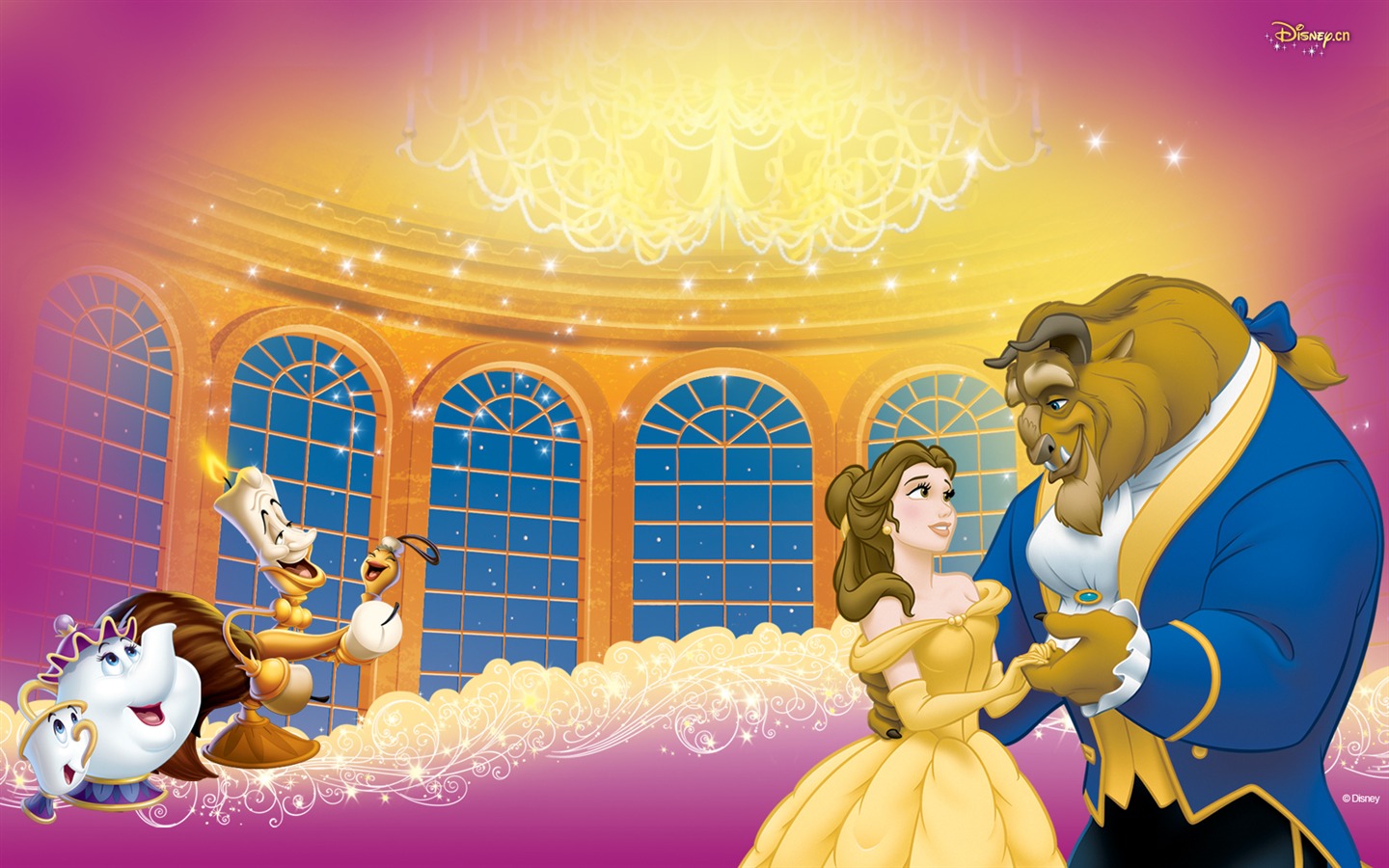 Princesa Disney de dibujos animados fondos de escritorio (2) #19 - 1440x900
