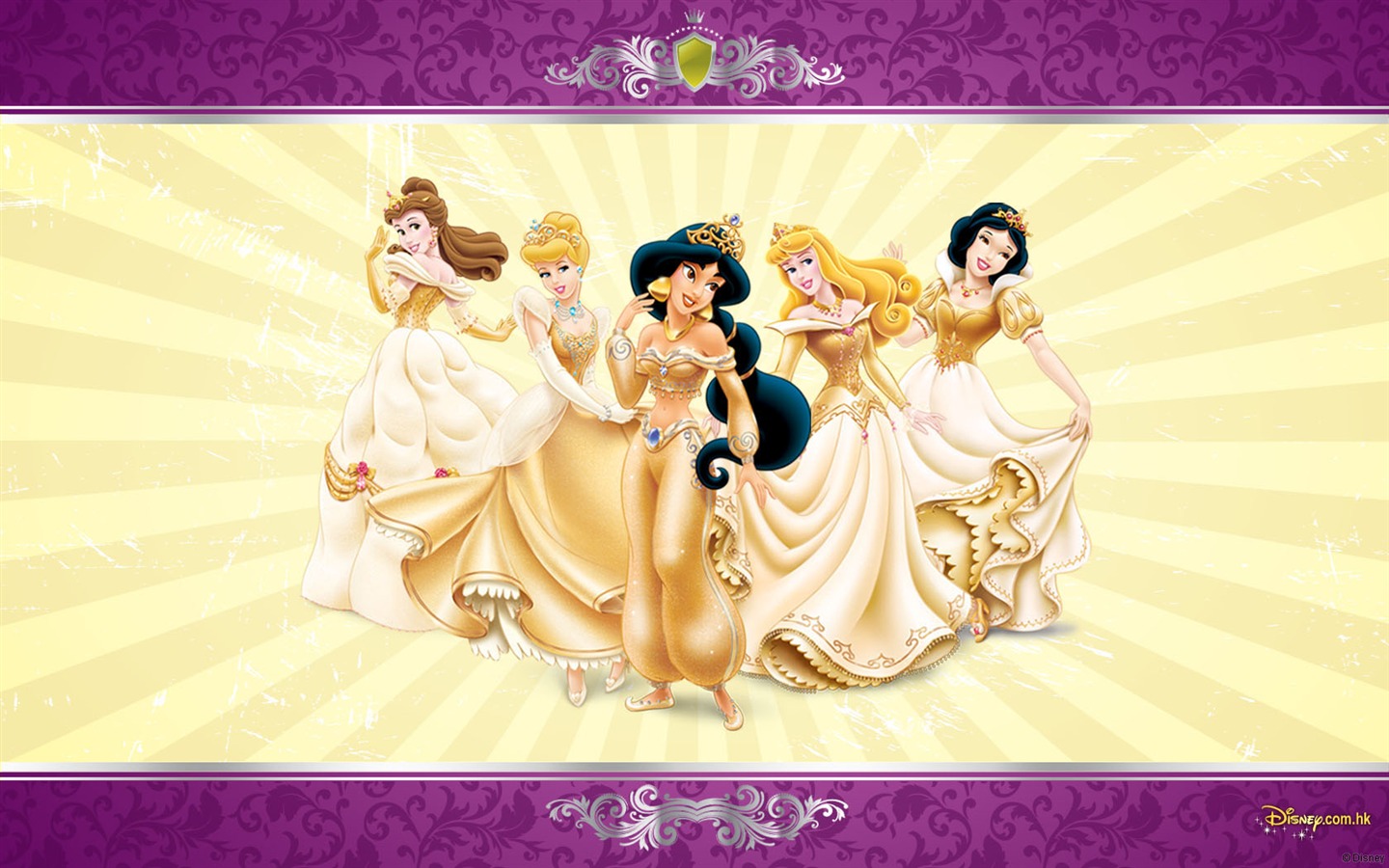 Princesa Disney de dibujos animados fondos de escritorio (4) #8 - 1440x900