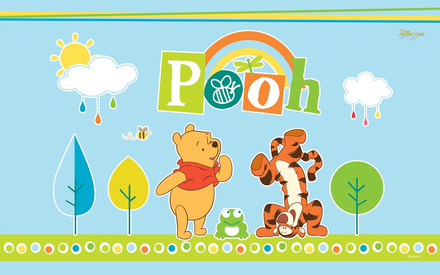 Walt Disney cartoon Winnie the Pooh wallpaper (2) #4 - 1440x900