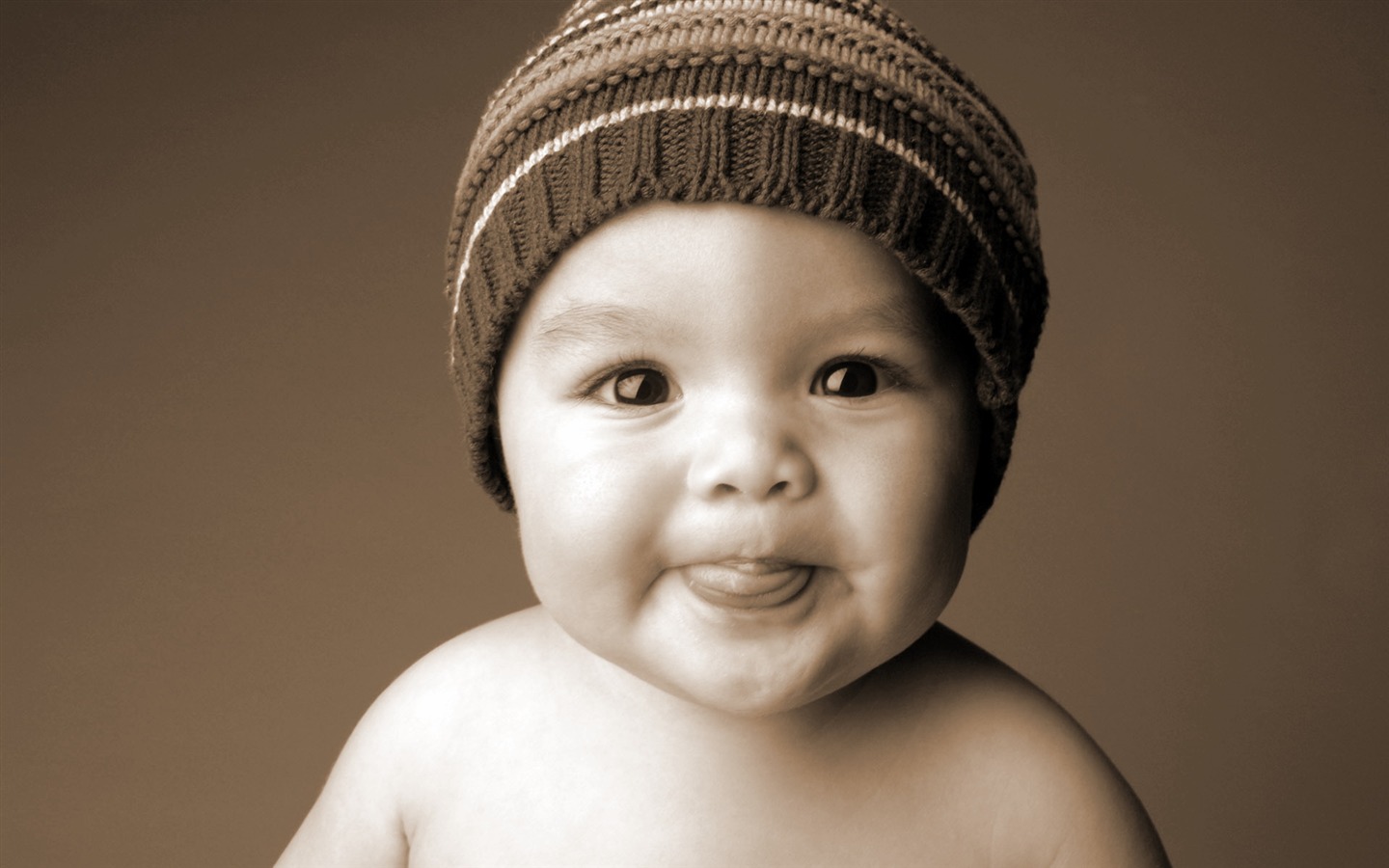 귀여운 아기 배경 화면 (1) #4 - 1440x900
