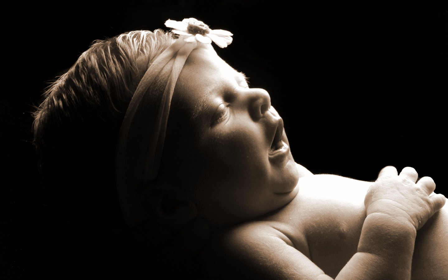 귀여운 아기 배경 화면 (1) #14 - 1440x900