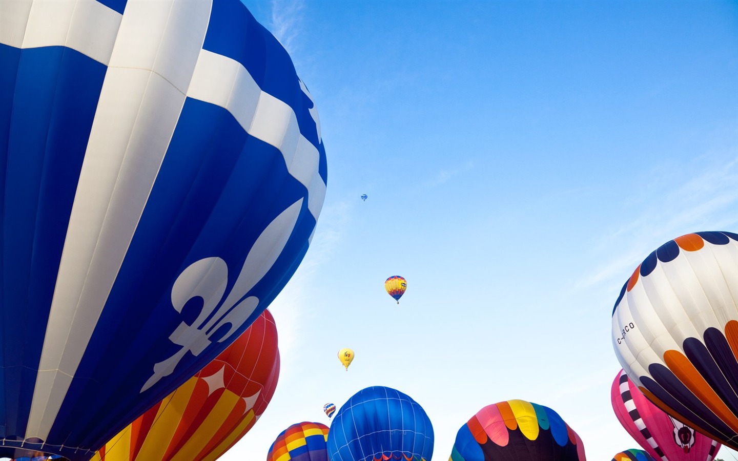 Bunte Heißluftballons Tapete (1) #11 - 1440x900