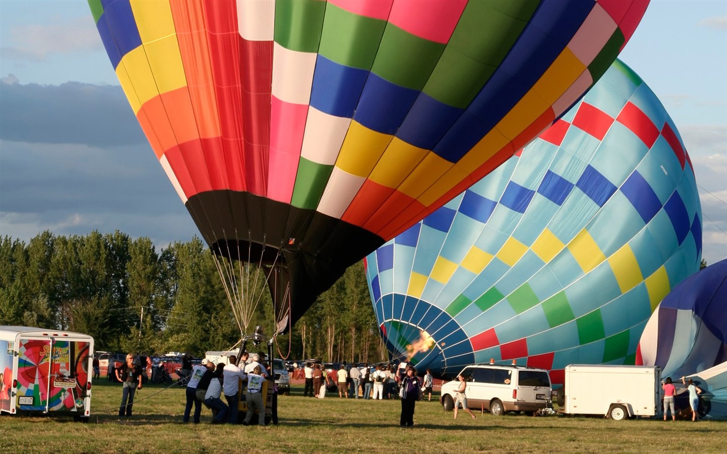 Bunte Heißluftballons Tapete (2) #15 - 1440x900