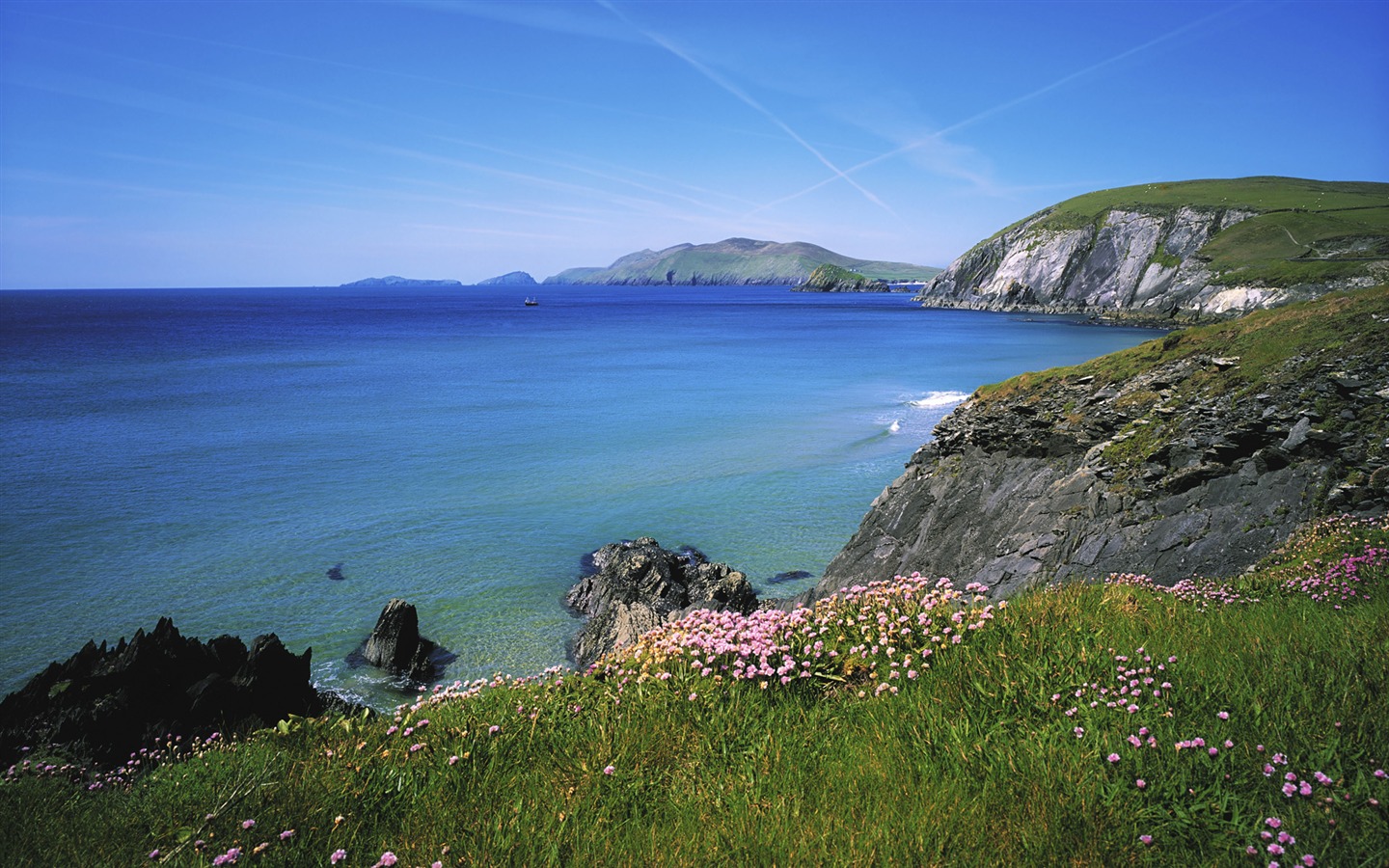 De beaux paysages de l'Irlande papier peint #1 - 1440x900