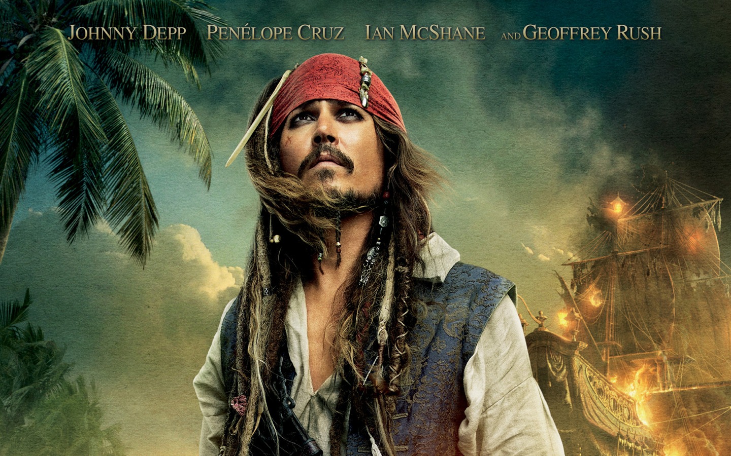 Pirates of the Caribbean: On Stranger Tides 加勒比海盗4 壁纸专辑9 - 1440x900
