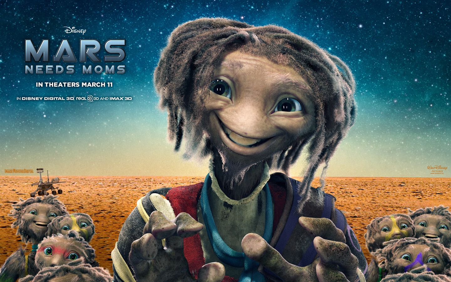 Mars Needs Moms 火星救母记 壁纸专辑5 - 1440x900