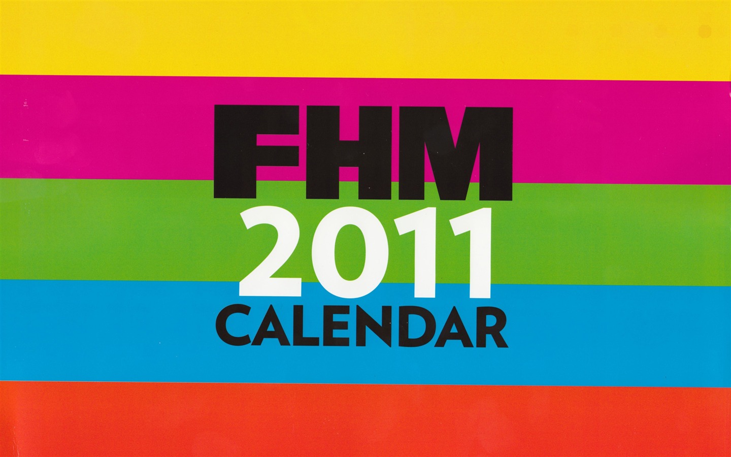 FHM календарь 2011 обои актриса (2) #13 - 1440x900