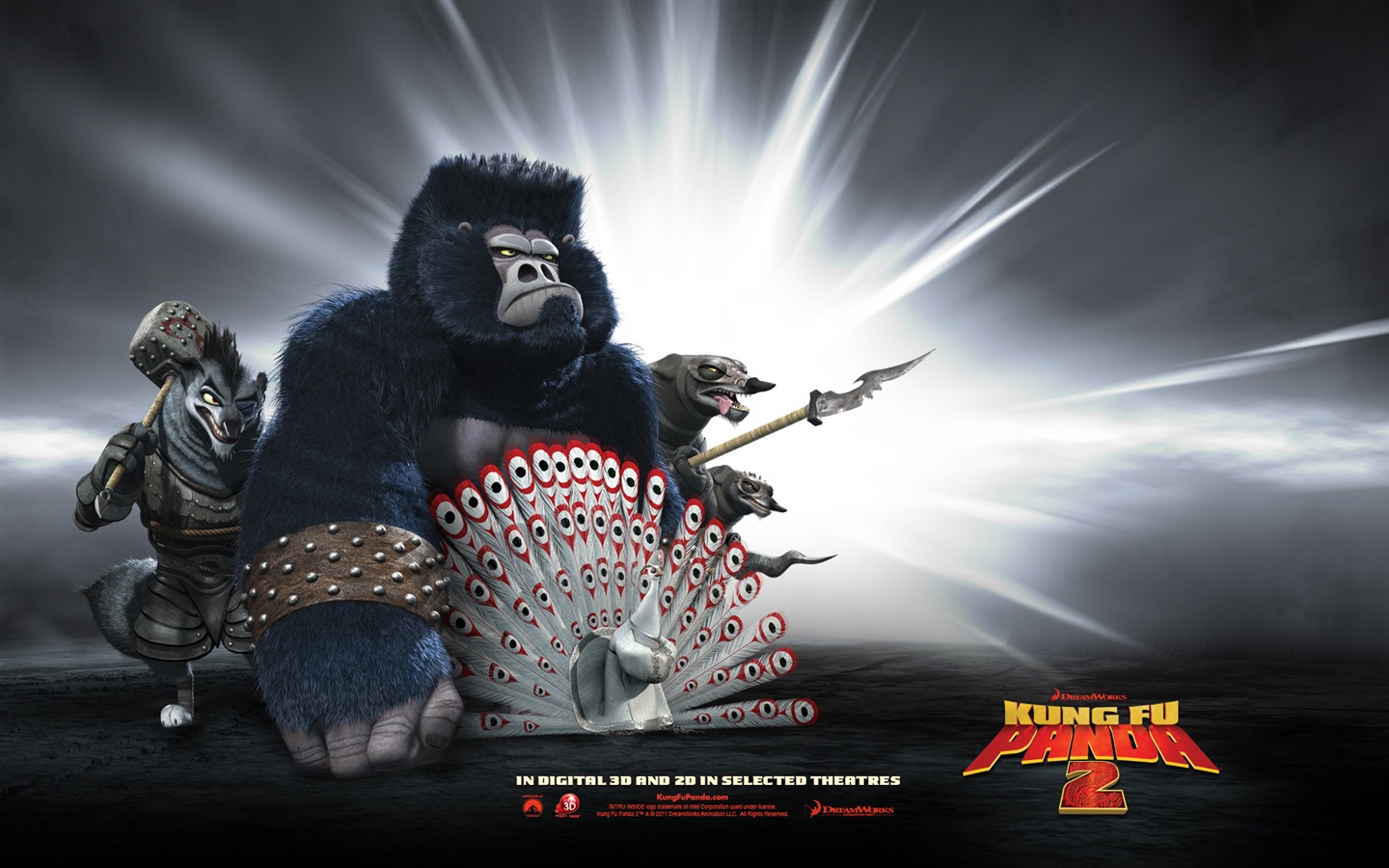 Kung Fu Panda 2 功夫熊猫2 高清壁纸9 - 1440x900