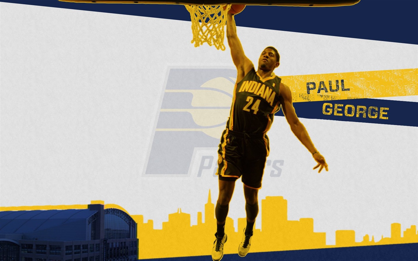 2010-11 시즌 NBA 인디애나 페이서스 배경 화면 #7 - 1440x900