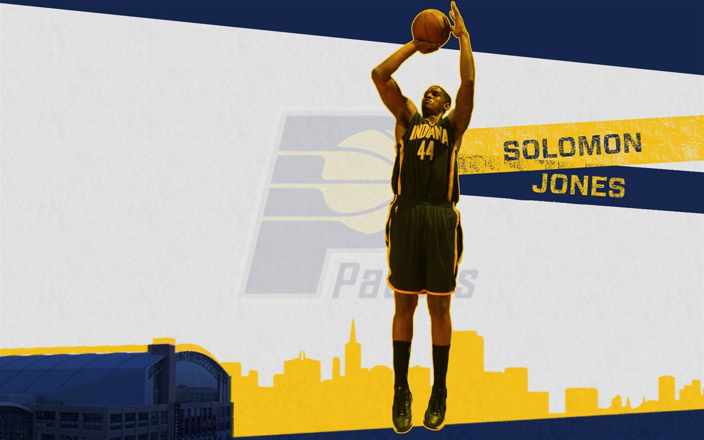 2010-11 시즌 NBA 인디애나 페이서스 배경 화면 #15 - 1440x900