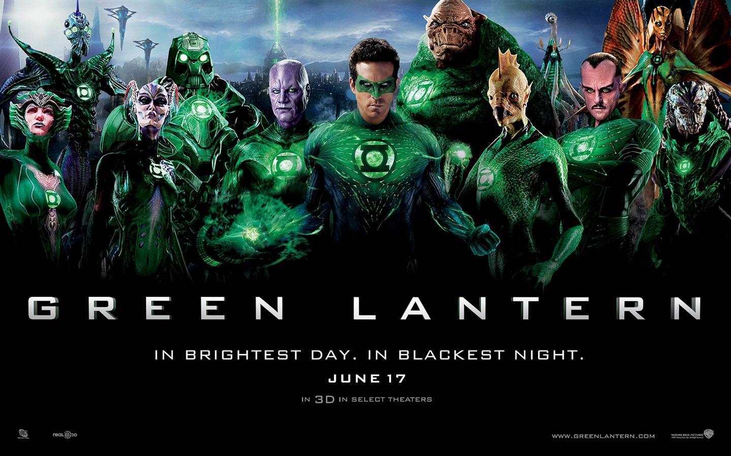 2011 Green Lantern 绿灯侠 高清壁纸9 - 1440x900