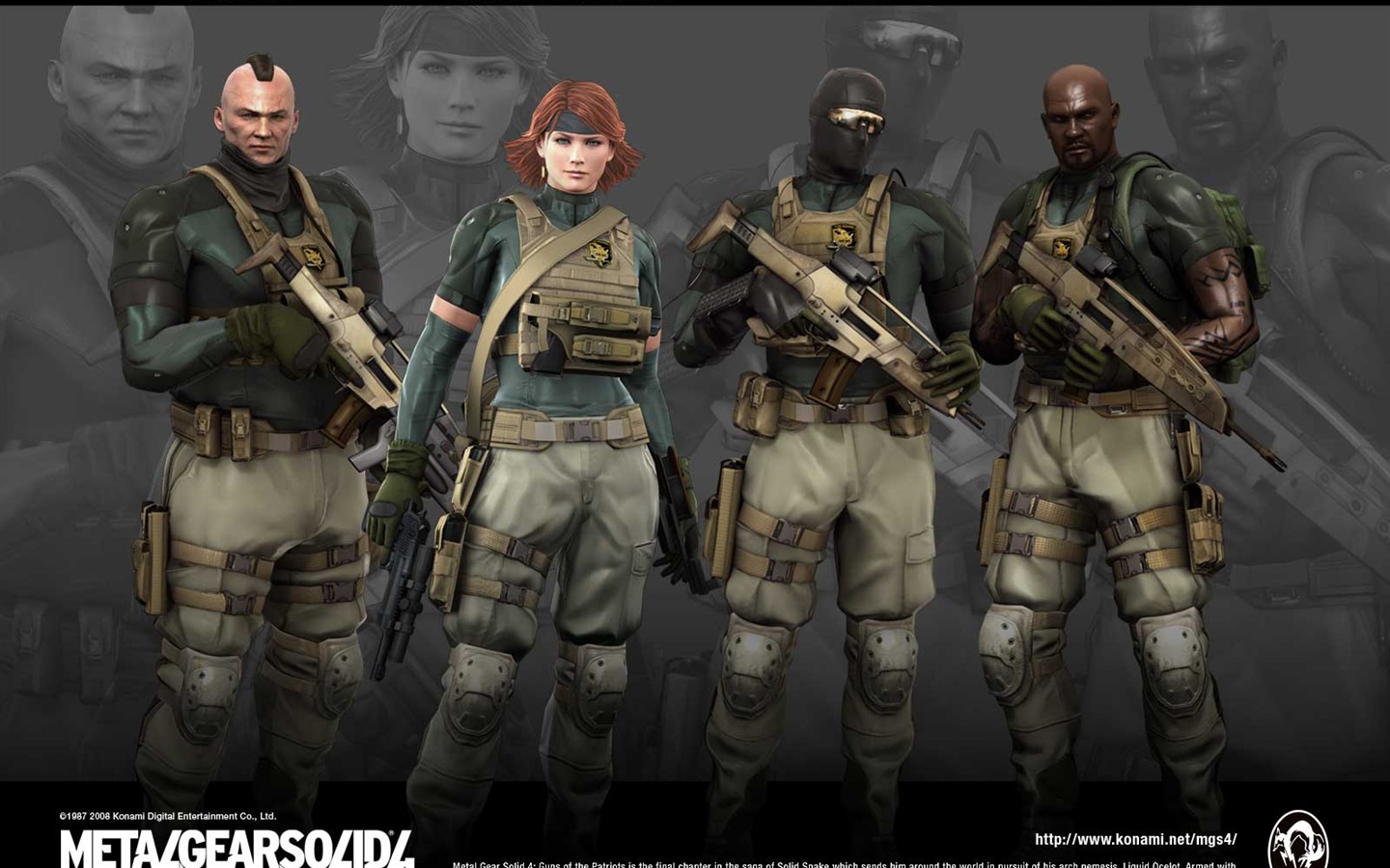 Metal Gear Solid 4: Guns of Patriots les fonds d'écran #14 - 1440x900