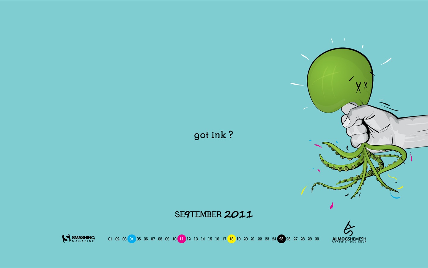 Сентябрь 2011 Календарь обои (1) #16 - 1440x900