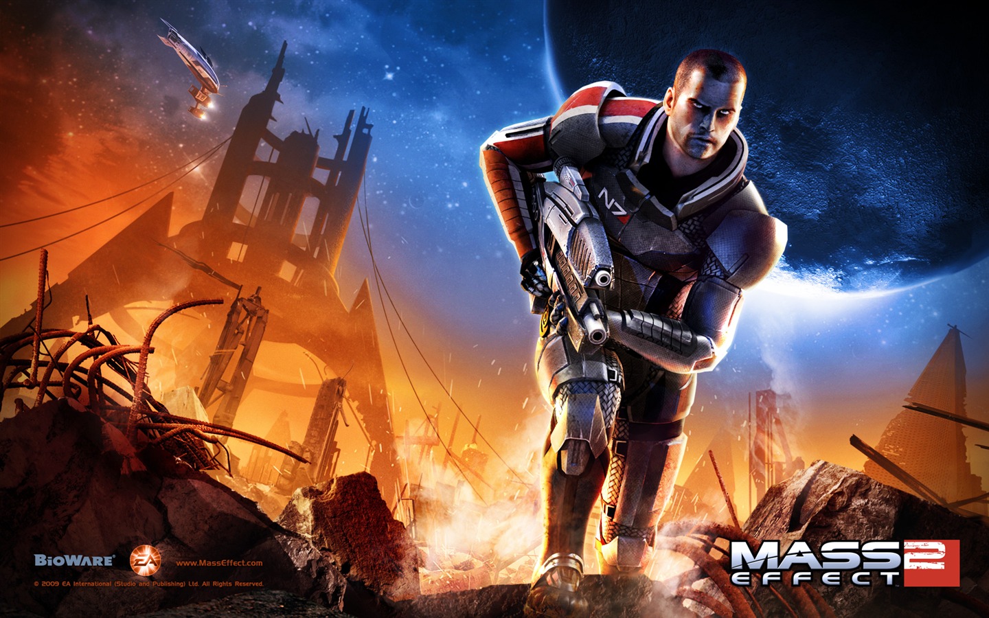 Mass Effect 2 质量效应2 高清壁纸11 - 1440x900