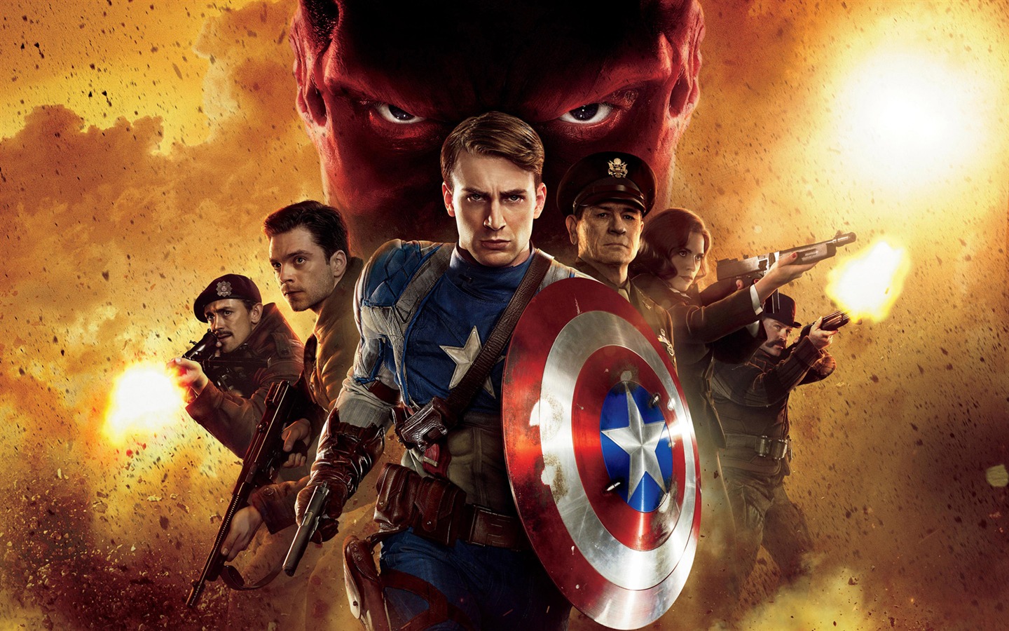 Captain America: The First Avenger 美国队长 高清壁纸1 - 1440x900
