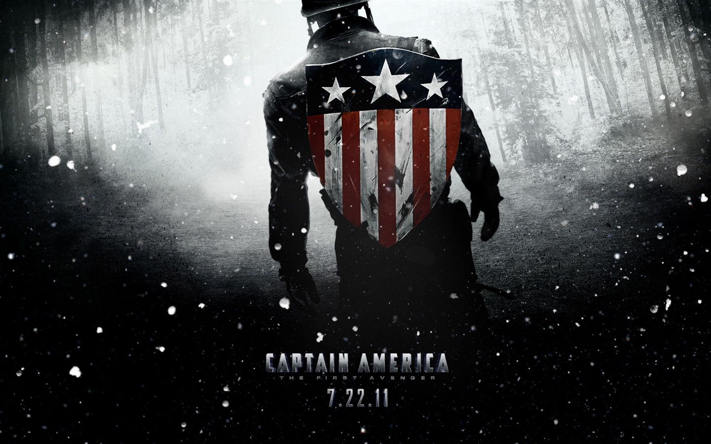 캡틴 아메리카 : 첫번째 아벤저의 HD 배경 화면 #3 - 1440x900