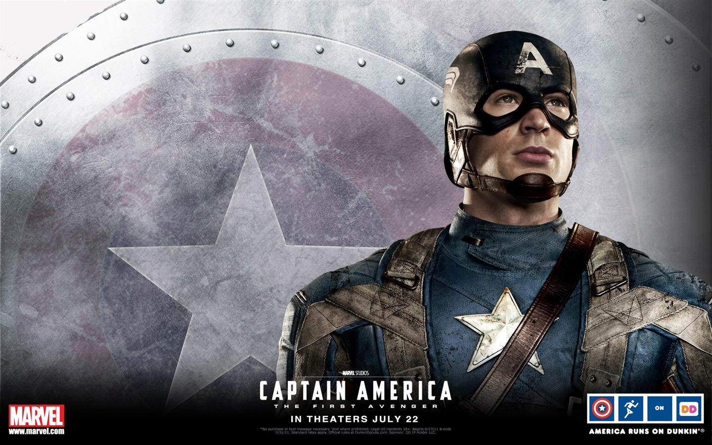 캡틴 아메리카 : 첫번째 아벤저의 HD 배경 화면 #5 - 1440x900