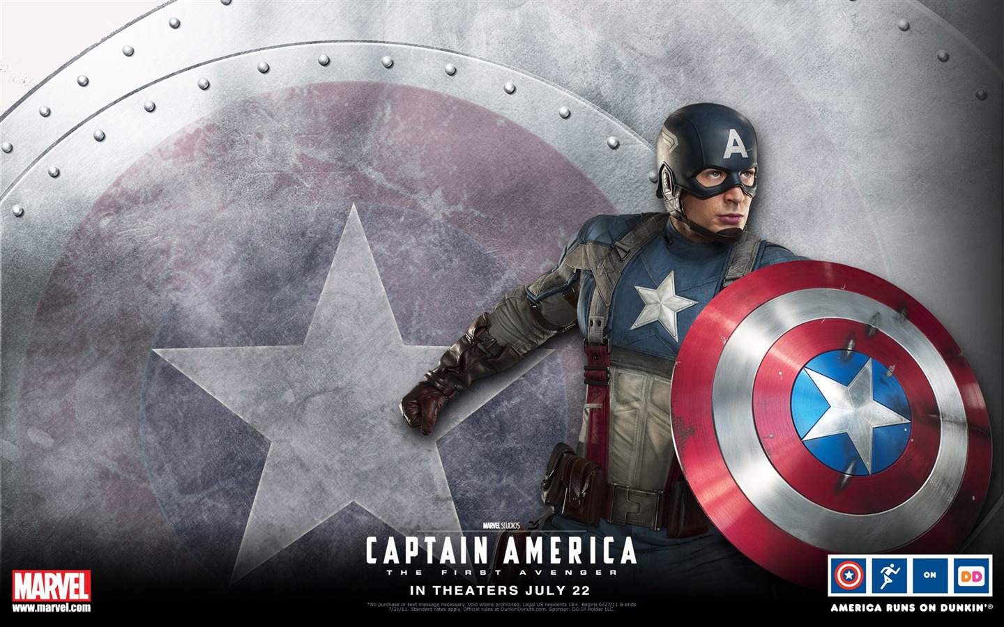 캡틴 아메리카 : 첫번째 아벤저의 HD 배경 화면 #6 - 1440x900