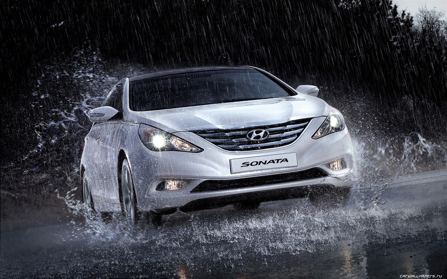 Hyundai Sonata - 2009 HD обои #6 - 1440x900