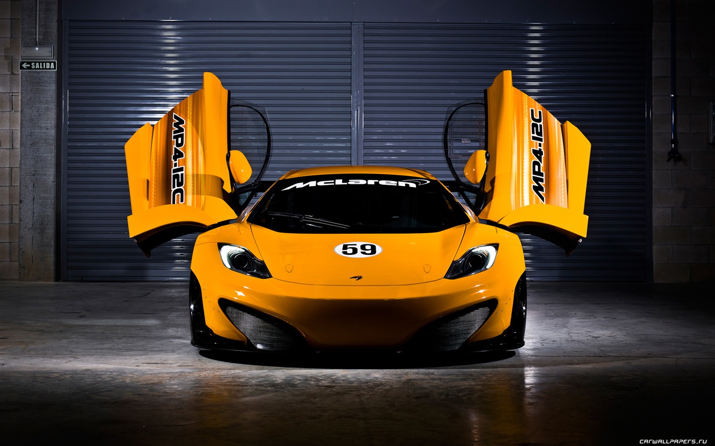 McLaren MP4-12C GT3 - 2011 fondos de pantalla HD #2 - 1440x900
