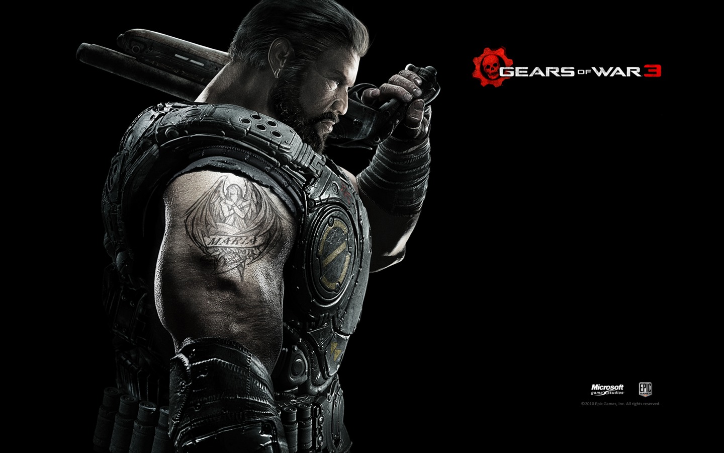 Gears войны 3 обои HD #5 - 1440x900