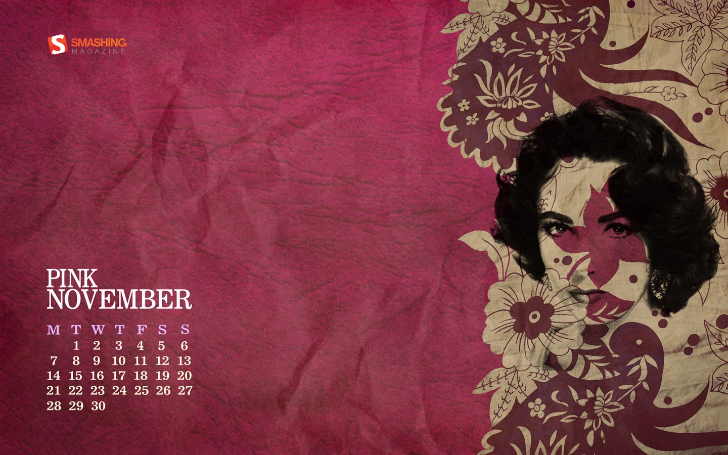 November 2011 Calendar wallpaper (2) #7 - 1440x900