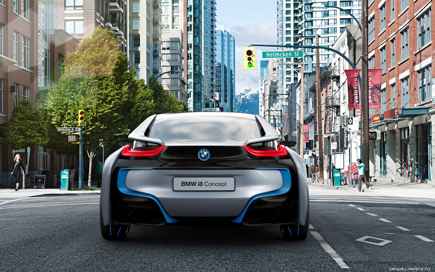 BMW i8 koncept - 2011 HD wallpapers #6 - 1440x900