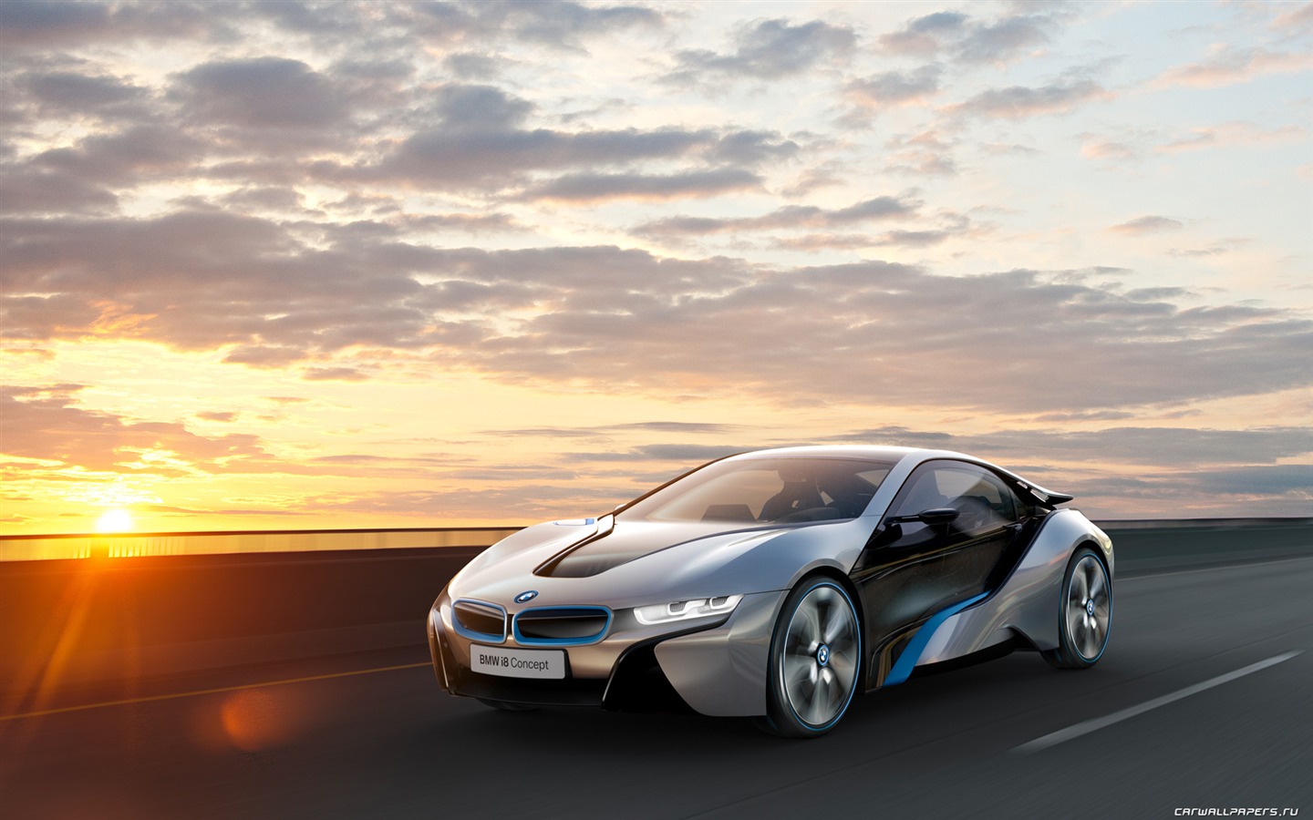 BMW i8 Concept - 2011 宝马7 - 1440x900