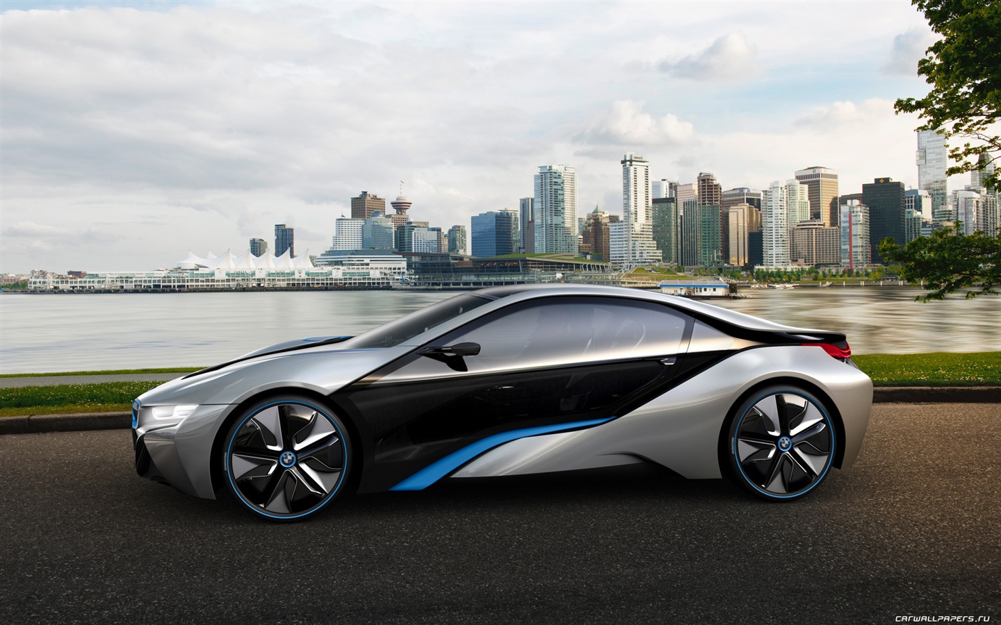 BMW i8 개념 - 2011의 HD 배경 화면 #10 - 1440x900