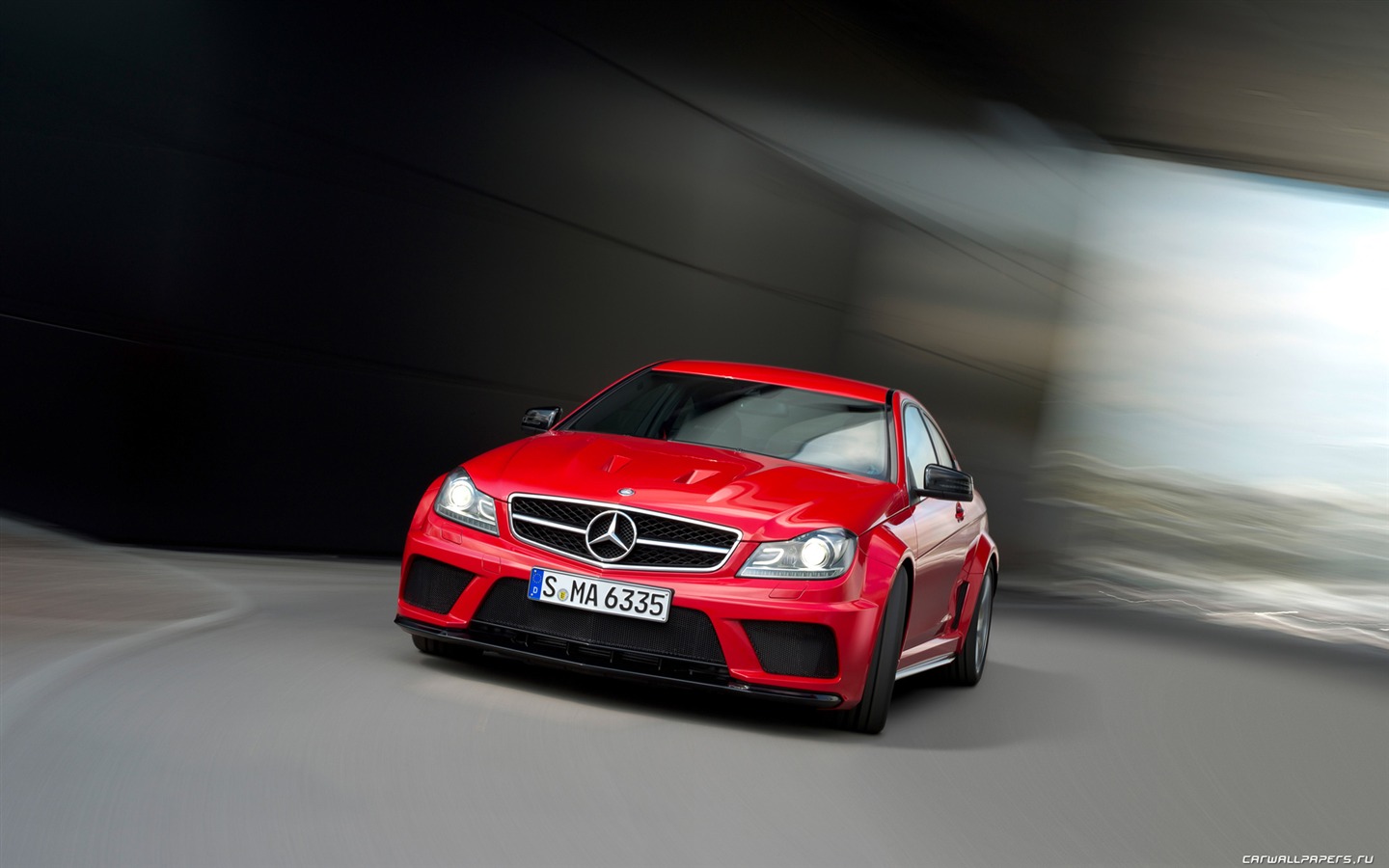 Mercedes-Benz C63 AMG Black Series Coupe - 2011 HD wallpapers #5 - 1440x900