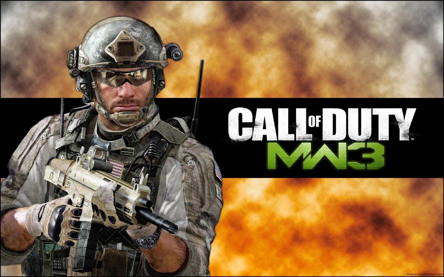 Call of Duty: MW3 使命召唤8：现代战争3 高清壁纸14 - 1440x900