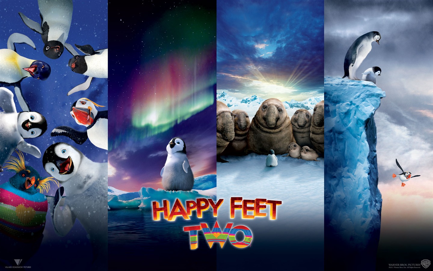 Happy Feet Two 快乐的大脚2 高清壁纸9 - 1440x900