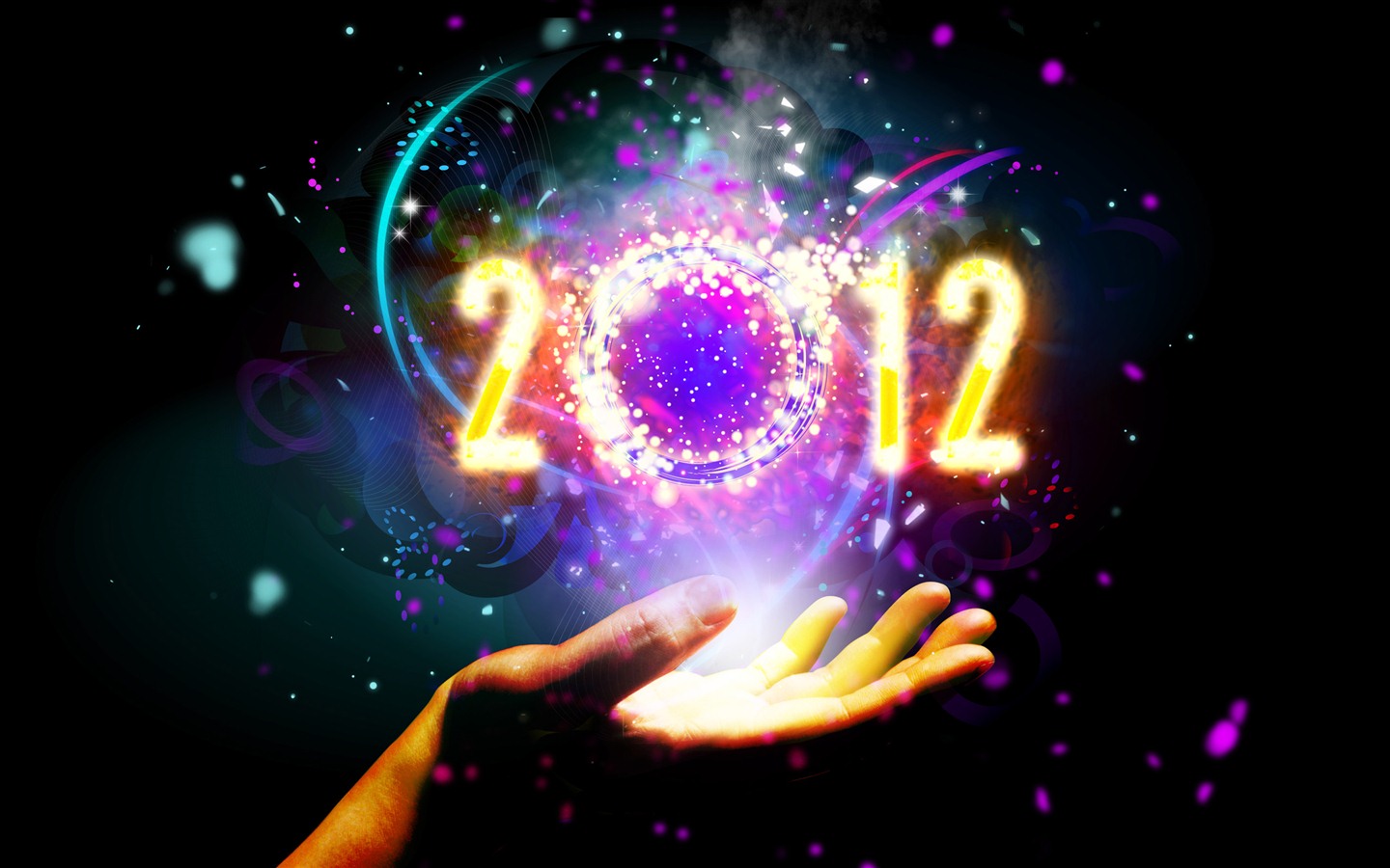 2012 New Year wallpapers (2) #12 - 1440x900