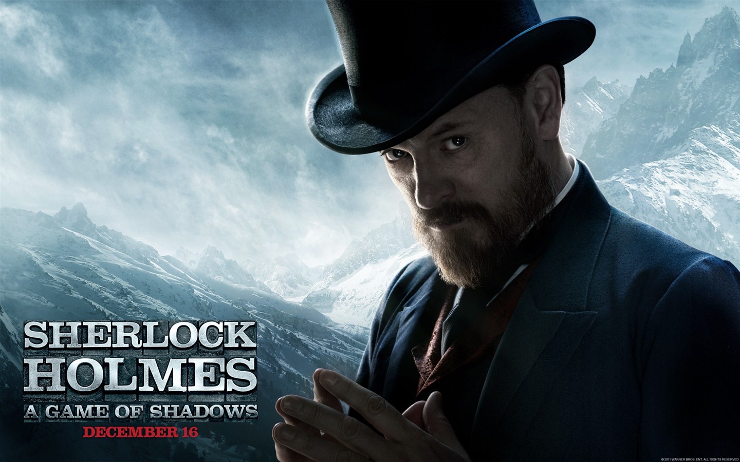 Шерлок Холмс: Игра теней обои HD #9 - 1440x900
