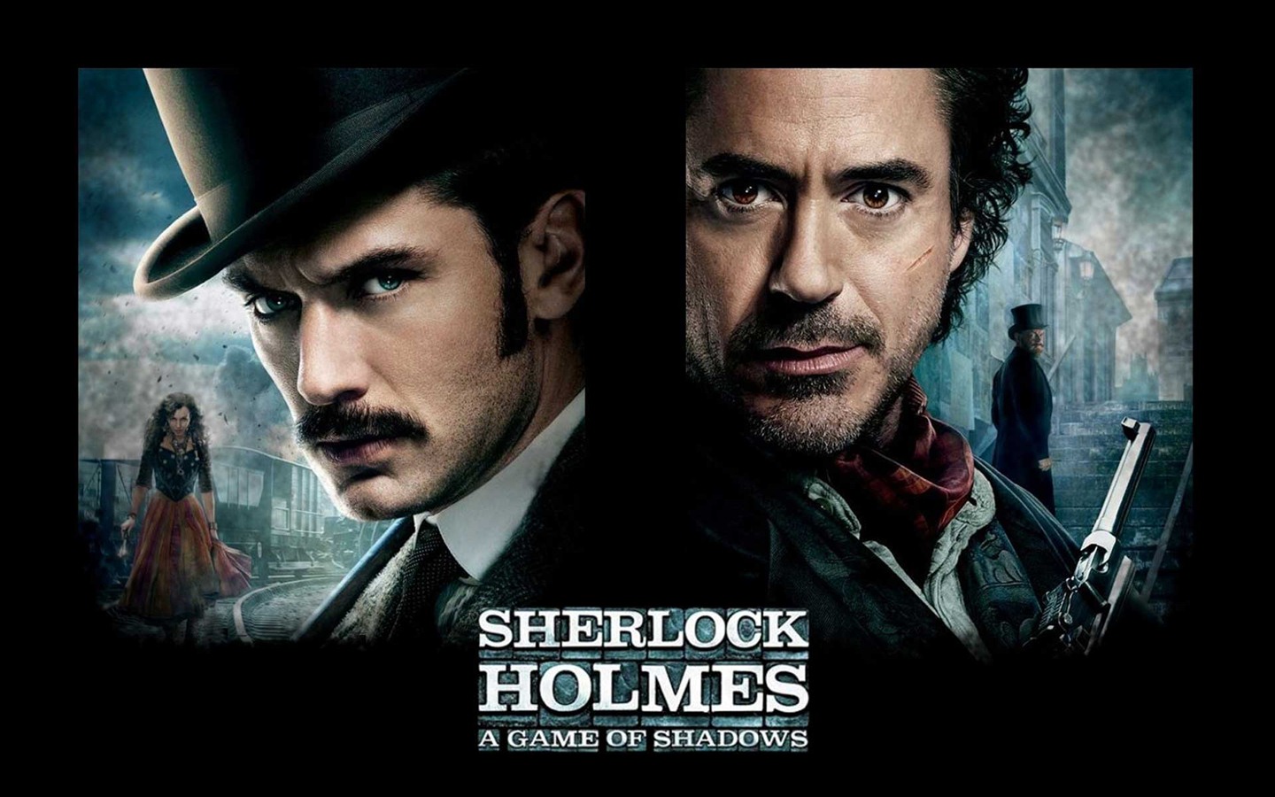 Sherlock Holmes: Hra stínů Tapety HD #12 - 1440x900