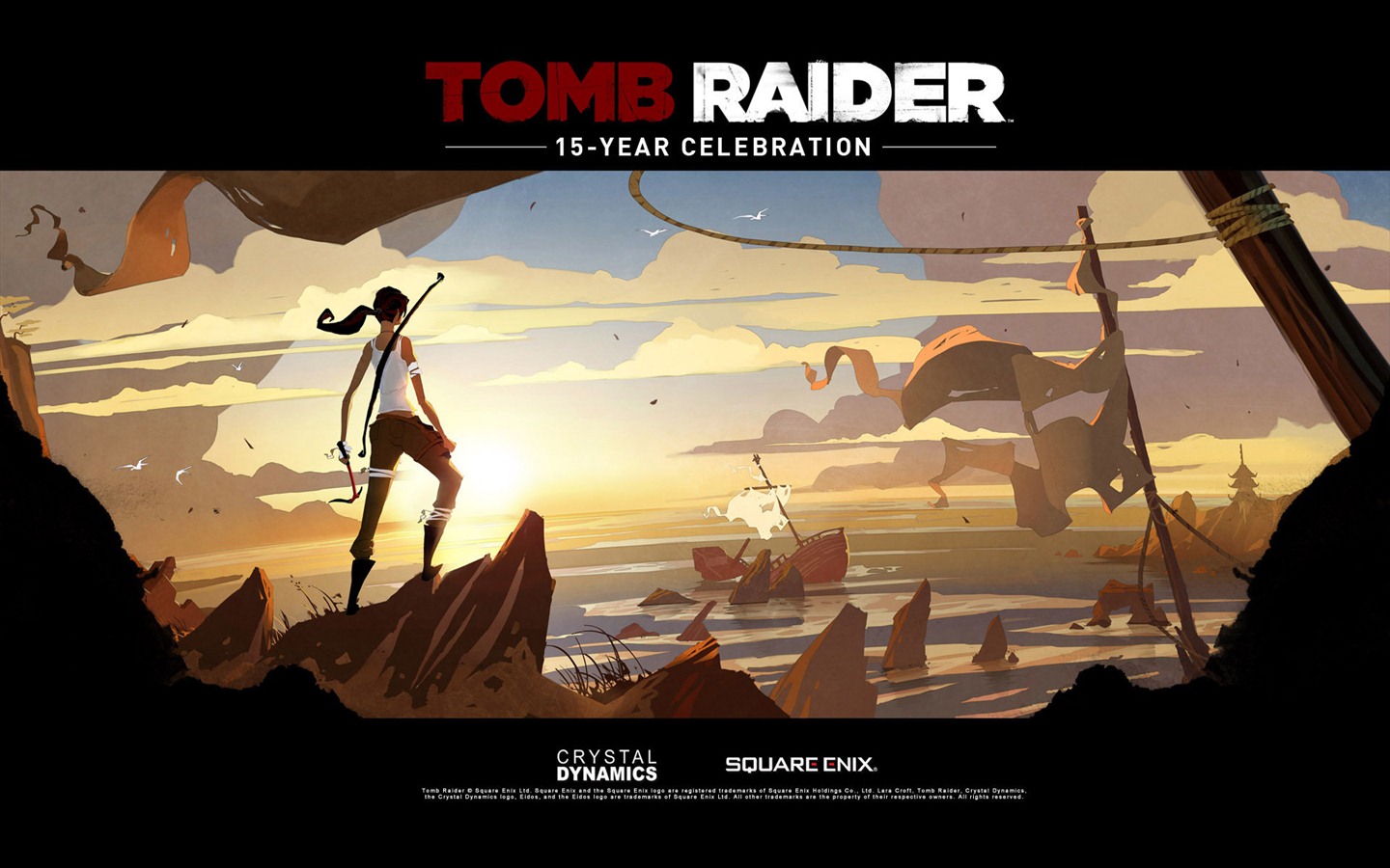 Tomb Raider 15-Year Celebration 古墓丽影15周年纪念版 高清壁纸13 - 1440x900