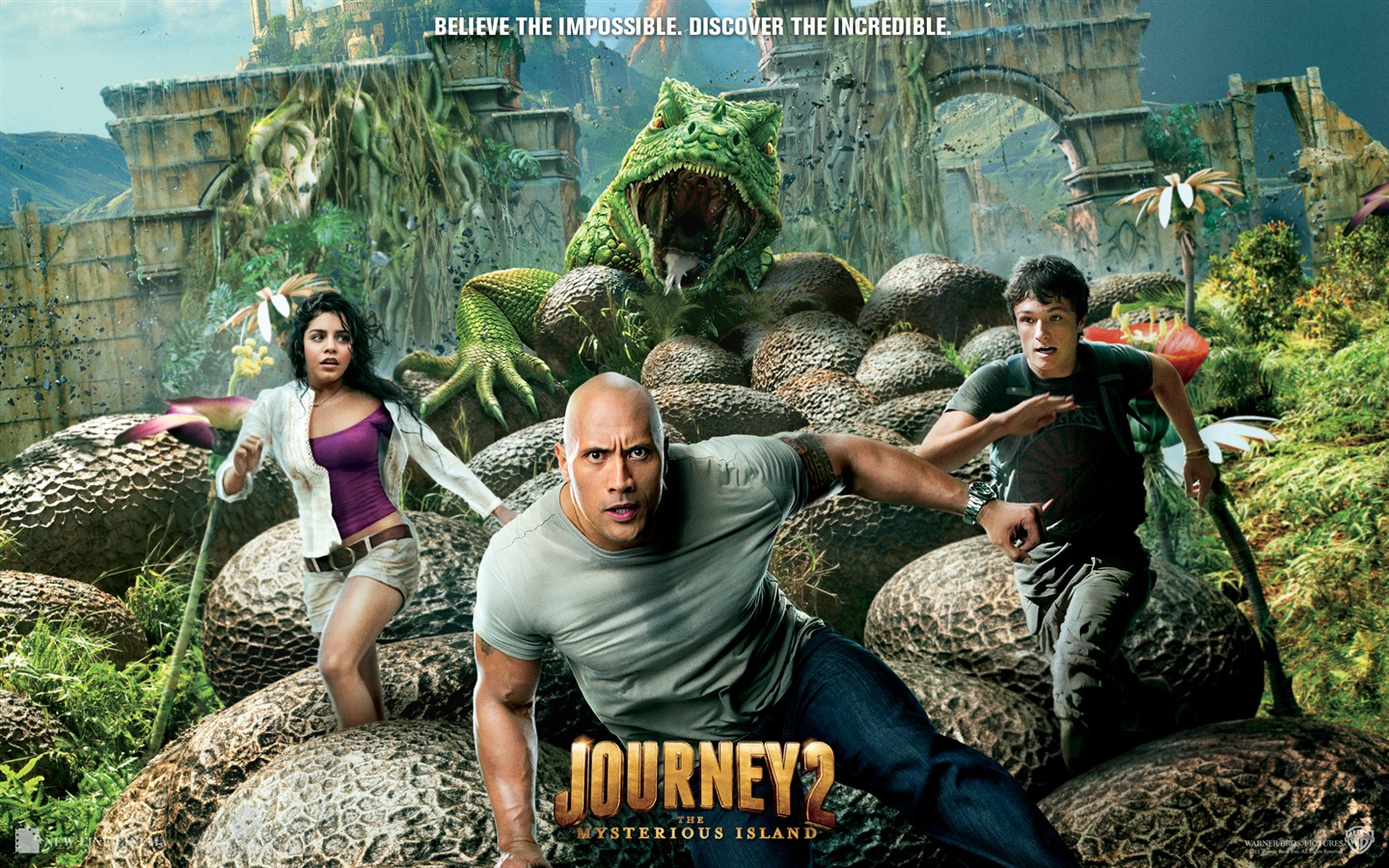 Journey 2: The Mysterious Island fonds d'écran HD #1 - 1440x900