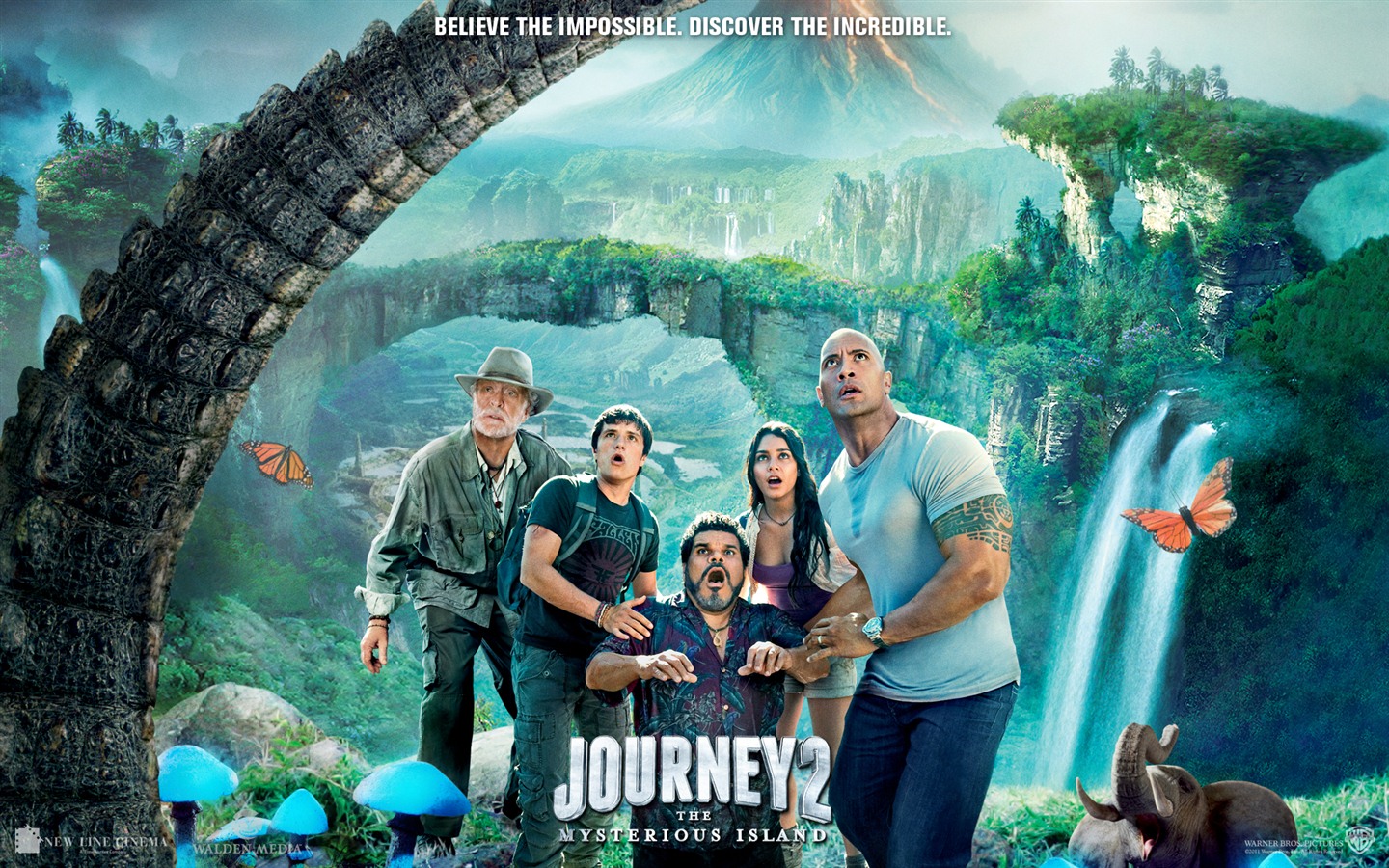 Journey 2: The Mysterious Island 地心历险记2：神秘岛 高清壁纸10 - 1440x900