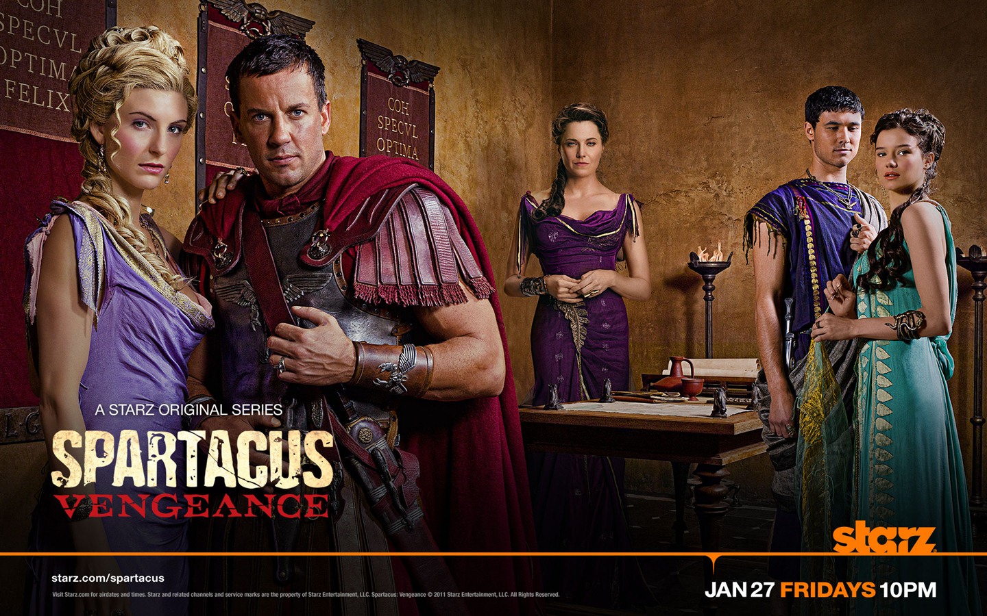 Spartacus: Vengeance 斯巴达克斯：复仇 高清壁纸10 - 1440x900