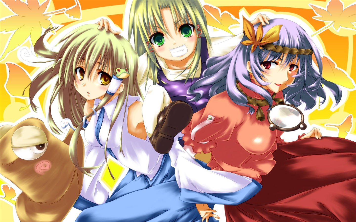 Touhou Project caricature HD wallpapers #19 - 1440x900