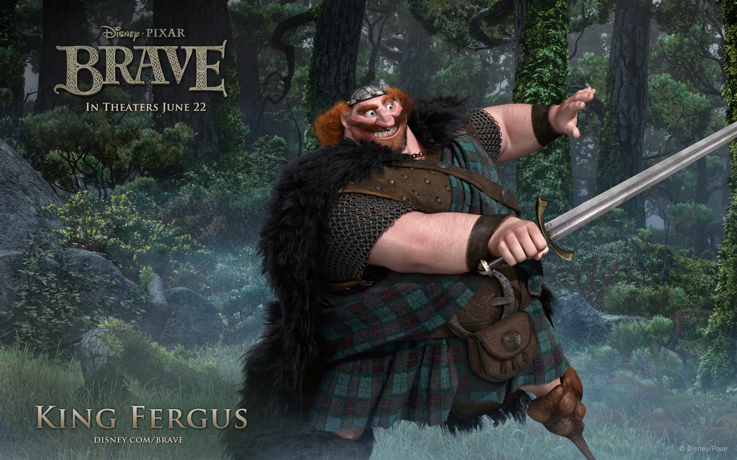 Brave 2012 HD wallpapers #4 - 1440x900