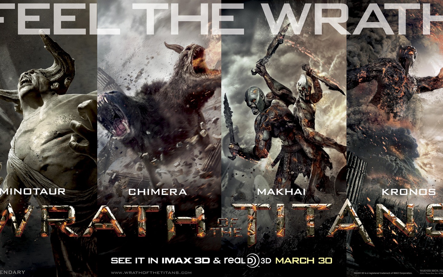 Wrath of the Titans 诸神之战2 高清壁纸11 - 1440x900