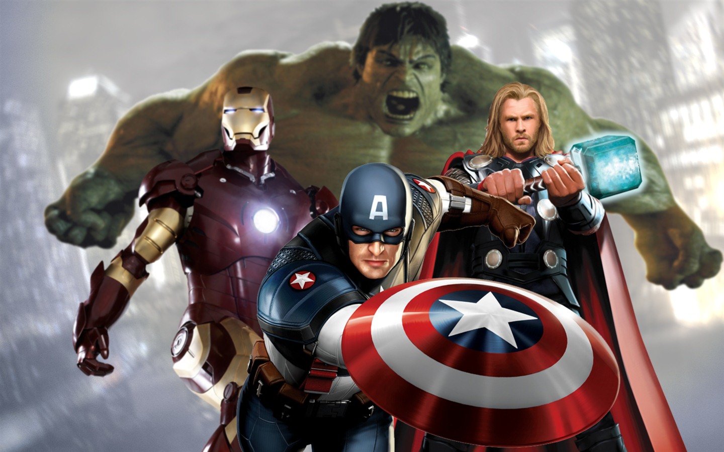 The Avengers 2012 復仇者聯盟2012 高清壁紙 #2 - 1440x900