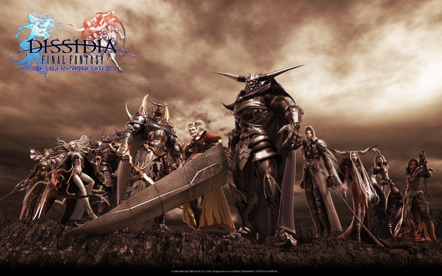 Dissidia 012: Duodecim Final Fantasy HD fondos de pantalla #2 - 1440x900