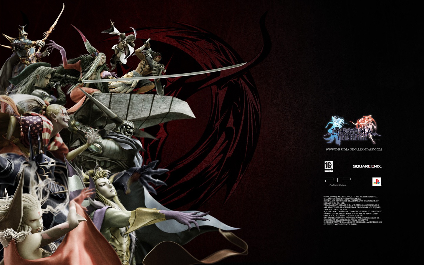 Dissidia 012: Duodecim Final Fantasy HD fondos de pantalla #8 - 1440x900