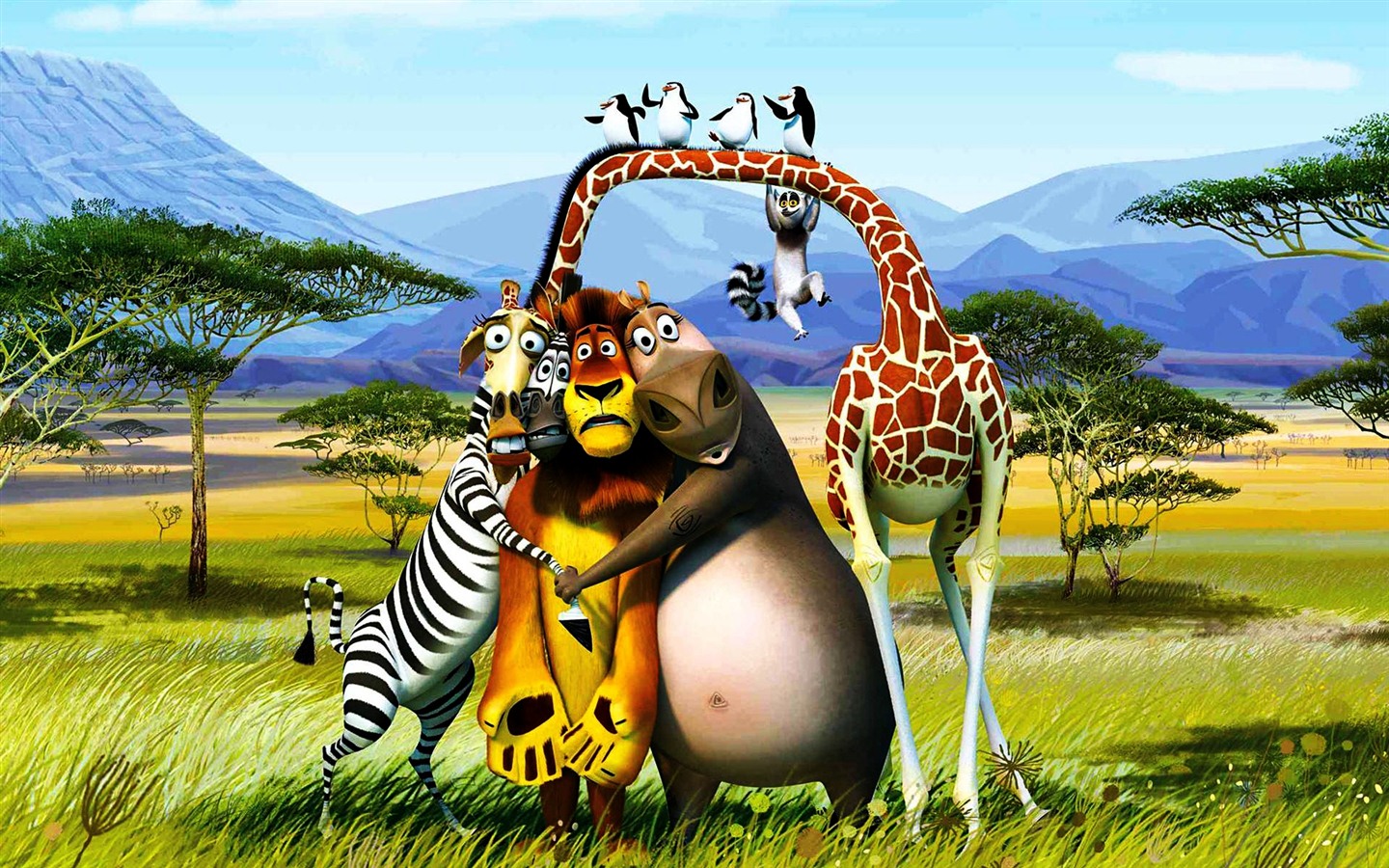 Madagascar 3: Europe's Most Wanted HD wallpapers #2 - 1440x900