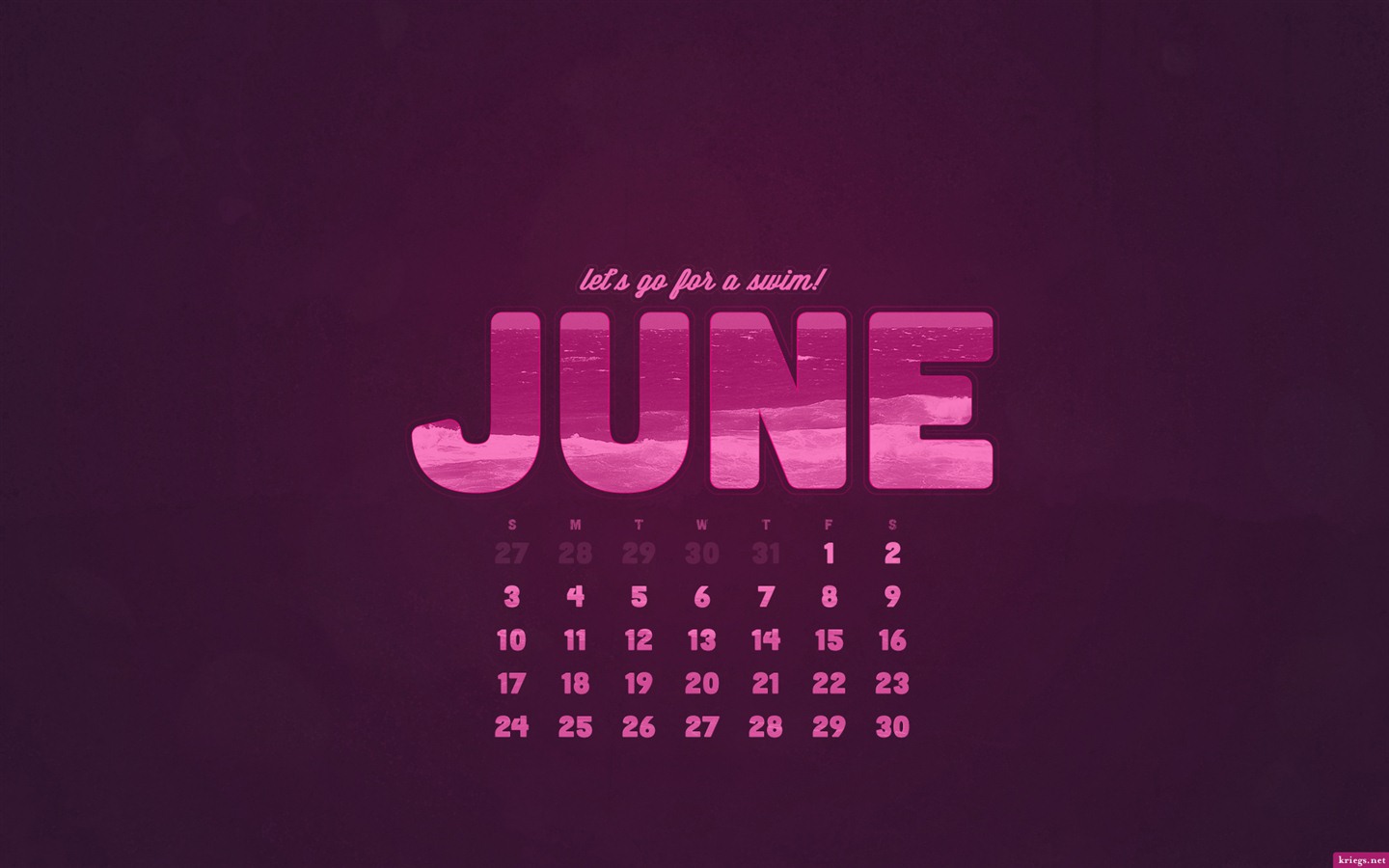 Calendario de junio de 2012 fondos de pantalla (1) #3 - 1440x900