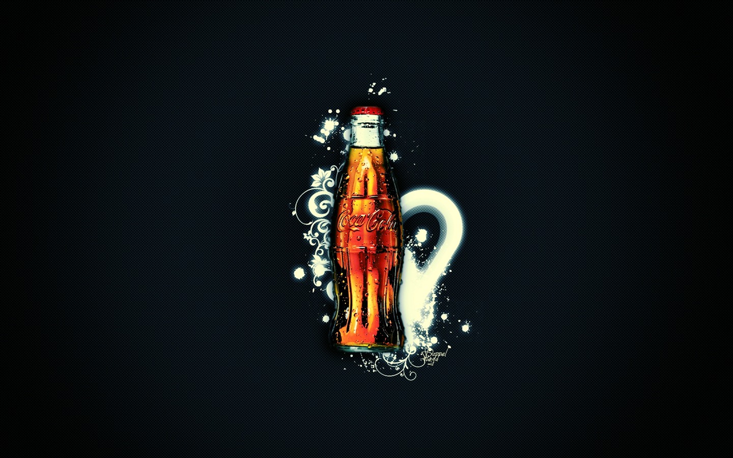 Coca-Cola красивыми обоями объявление #4 - 1440x900