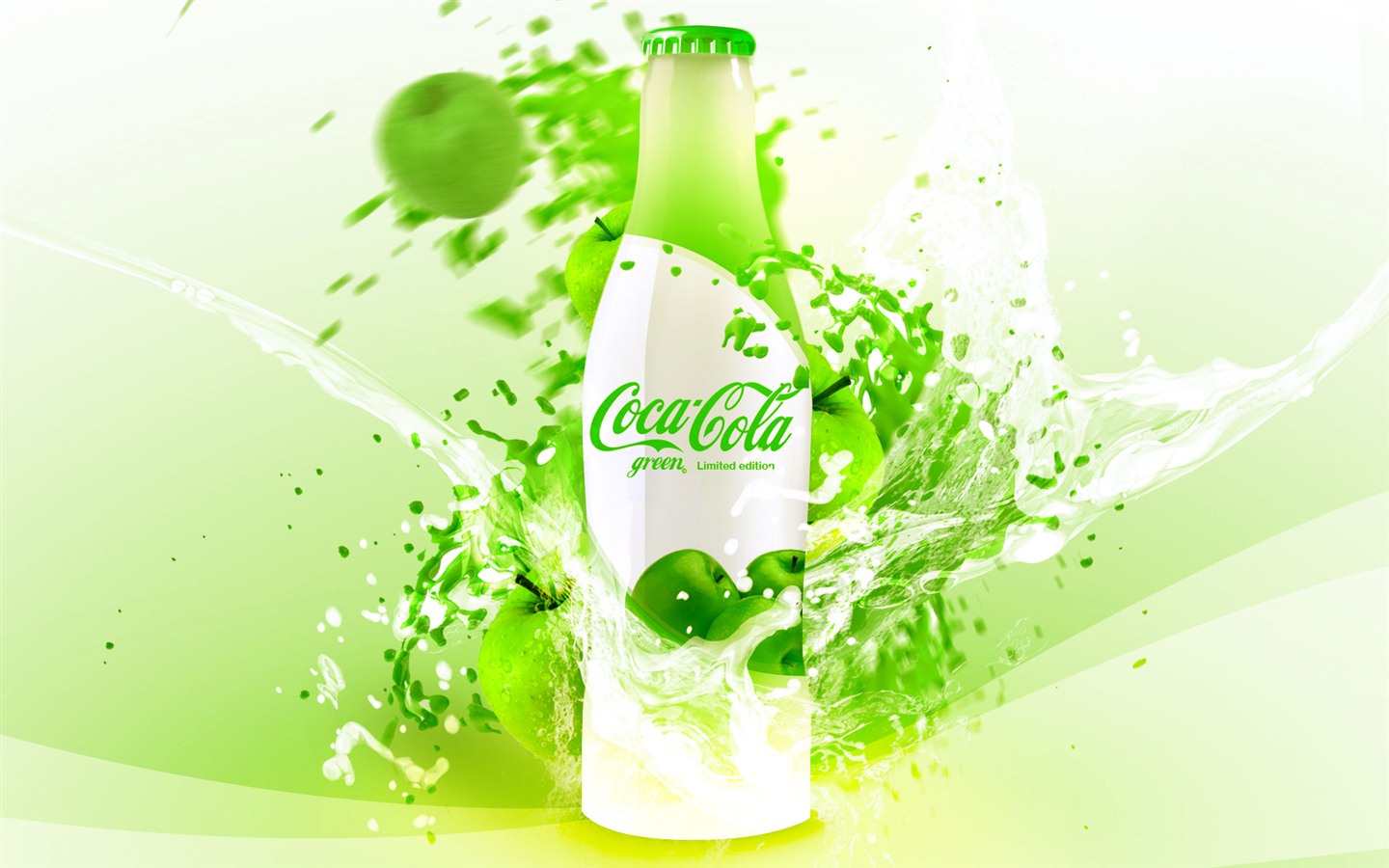 Coca-Cola schöne Ad Wallpaper #26 - 1440x900