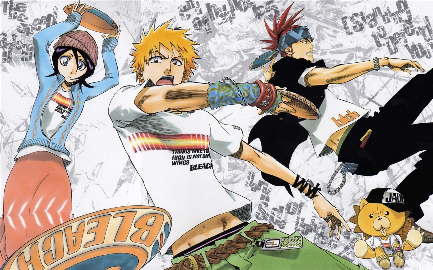 Bleach anime HD tapety na plochu #1 - 1440x900